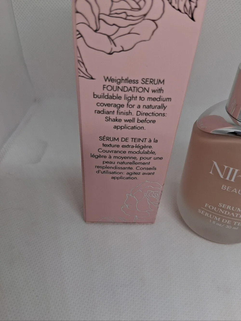 NIKOL Beauty Serum Foundation in Fair Porcelaine